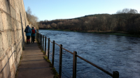 swollen River Dee - there