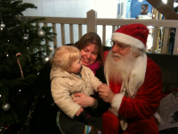 Visiting Santa for the First