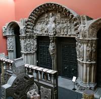 Plaster cast of the Puerta de