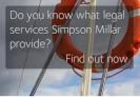 Simpson Millar LLP Solicitors - Legal Advice Services - UK Law