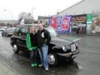Downtown Belfast and our black cab - Picture of Paddy Campbell's ...