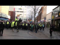 EDL protest in Slough