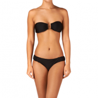 Women's bandeau bikini set;