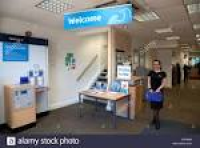 Barclays Bank welcome sign and ...