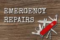 Keep Reading; Emergency Repair ...