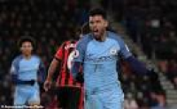 City overcomes Gabriel Jesus injury, beats Bournemouth 2-0 | Daily ...