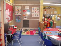 The Stepping Stones classroom