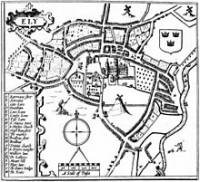 Earliest known map of Ely [46]
