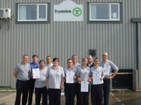 Employees at Tradelink Direct