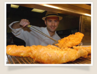 Linfords Fish and Chips Frying