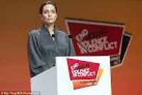 Angelina Jolie gives lecture at London School of Economics | Daily ...