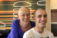 shave at McDonald's in aid