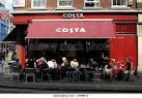 Costa Coffee shop, London