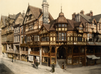 Photochrom of the Chester Rows
