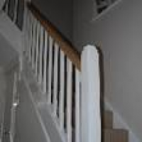a white staircase bespoke