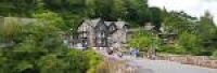 Betws y Coed village where pay