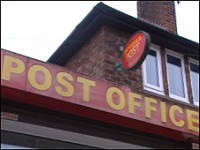 Bradley post office in Wrexham