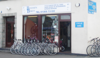 Bodmin bikes shop.