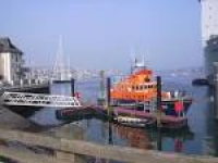 The Falmouth Lifeboat moored
