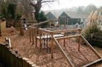Outdoor children's play area