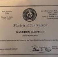 (Waldon Electrical Contractors ...