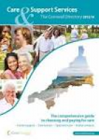 The Cornwall Directory Care
