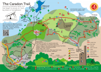 Caradon Trail map