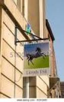 Lloyds TSB bank hanging sign ...