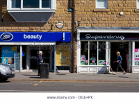 Boots and Superdrug chemist