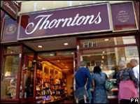 Thorntons shop