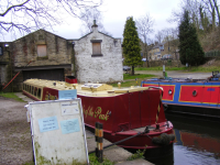 The trip boat at Whaley Bridge