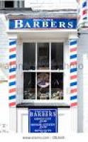 Mens Barber shop front,