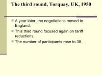 The third round, Torquay, UK,