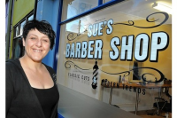 Sue's new shop is in style