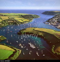 Aerial image of Salcombe and