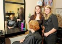 Hair girls start a salon