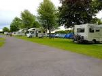 The caravan park and campsite ...