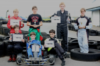 KARTING: Ben claims Combe