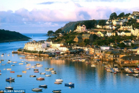 Salcombe in Devon is the most