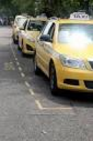 Hackney cabs on Westover Road