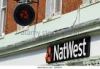 Sign and logo of NatWest ...