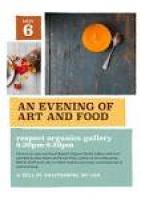 food and art