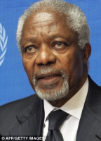 chief Kofi Annan said last