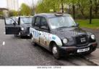 black city of glasgow taxis in ...