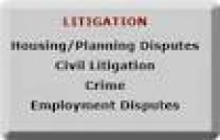 Litigation, housing or ...