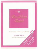 Basildon Bond Pink Writing