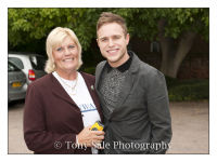 Olly Murs arrives and meets