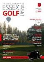 Essex Golf Union Magazine, ...