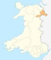 Wales Wrexham locator map.svg