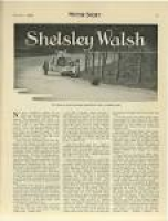 Shelsley Walsh | Motor Sport Magazine Archive